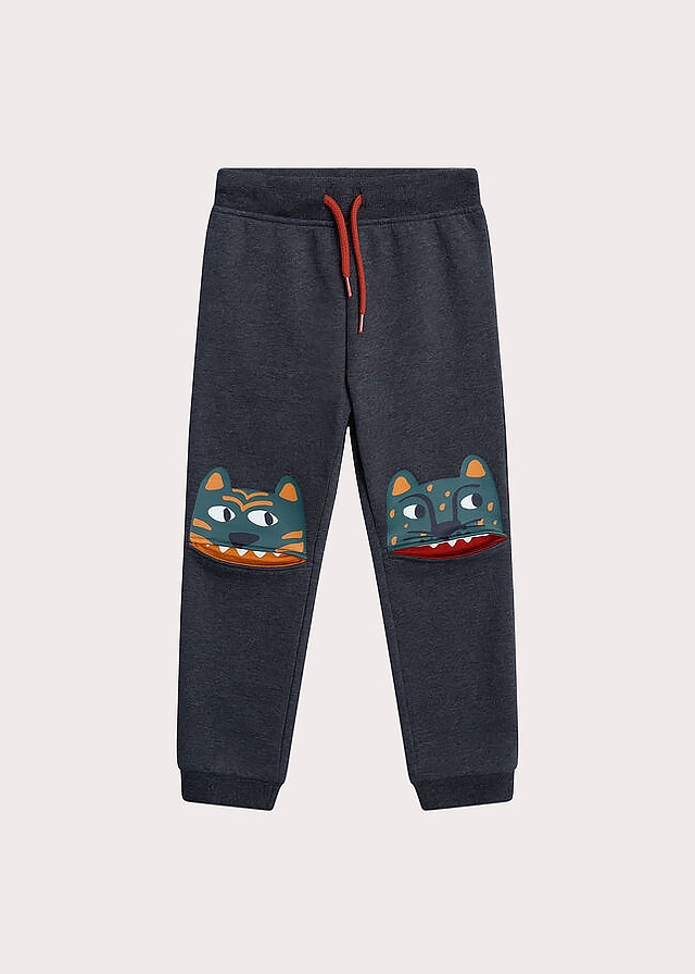 Штани, утеплені, Темно-сірий, Du pareil au meme Франція, 26OZ Штани, утеплені, Темно-сірий, Du pareil au meme Франція, 26OZ