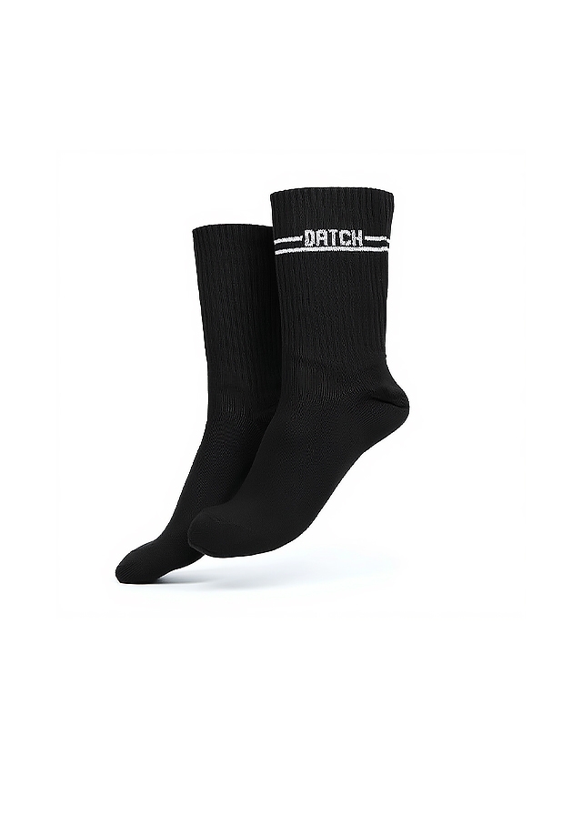 Шкарпетки, махрова стопа, Чорний, DATCH Італія, 26VL