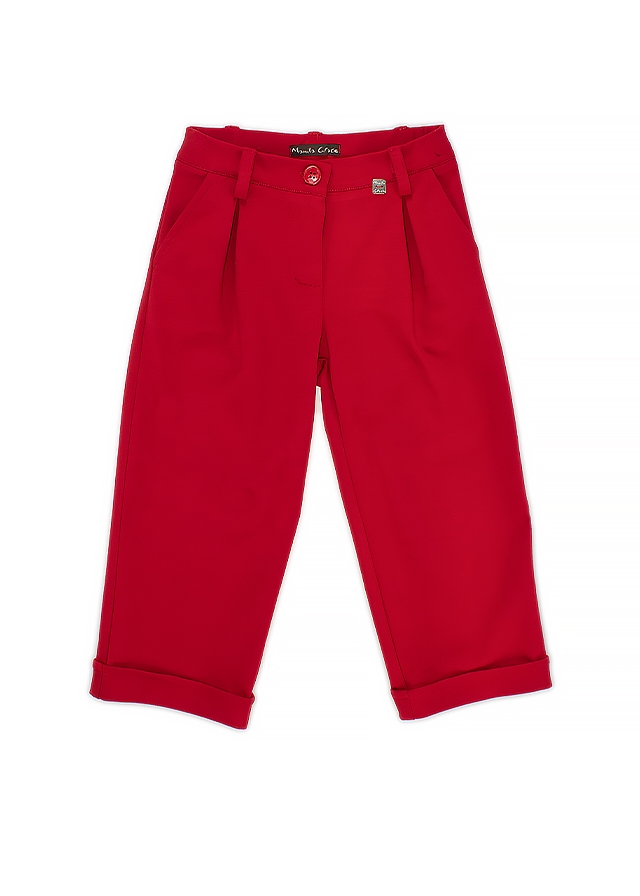 Штани, Червоний, Manila Grace Італія, 25OZ