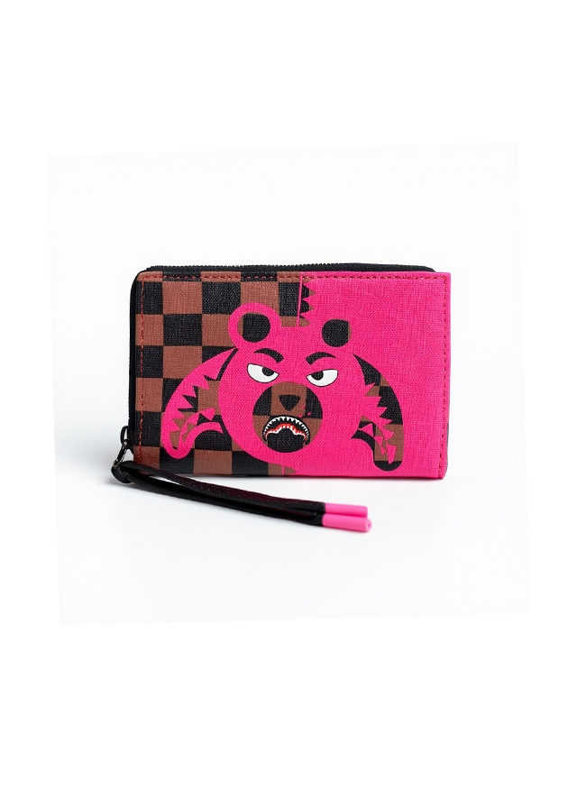 Гаманець   Pink Bear, Рожевий, SPRAYGROUND США, 26VL