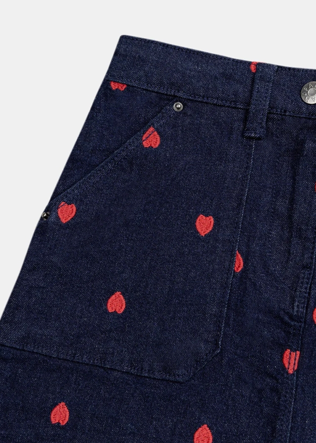 Спідниця, Темно-синій, Du pareil au meme Франція, 26VL