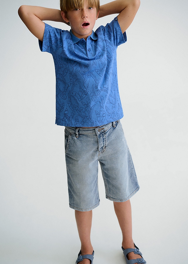 Шорти, джинсові, Синій, Mayoral Іспанія, 26VL