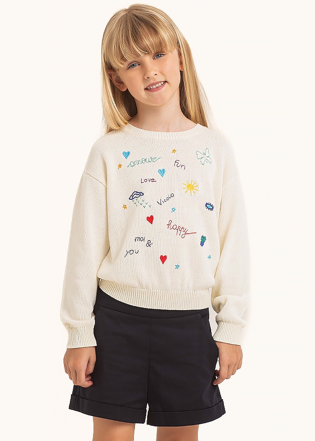 Светр, Кремовий, VICOLO Італія, 25VL