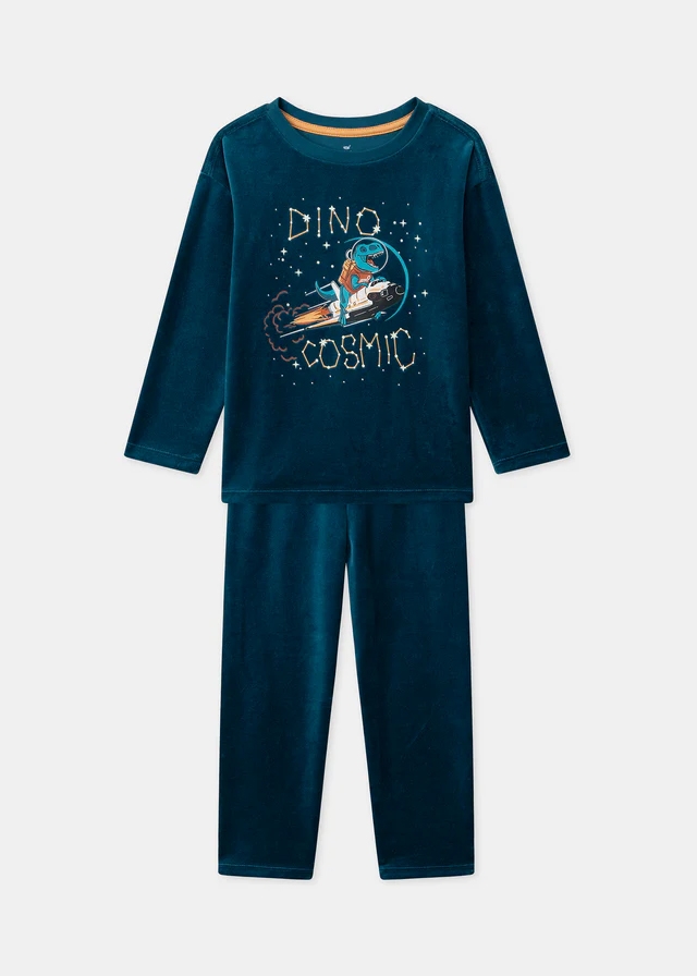 Піжама, велюрова Джемпер + штани, Зелений, Sergent Major Франція, 26OZ Піжама, велюрова Джемпер + штани, Зелений, Sergent Major Франція, 26OZ