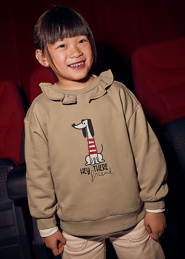 Пуловер, легке утеплення, Коричневий, Mayoral Іспанія, 26OZ