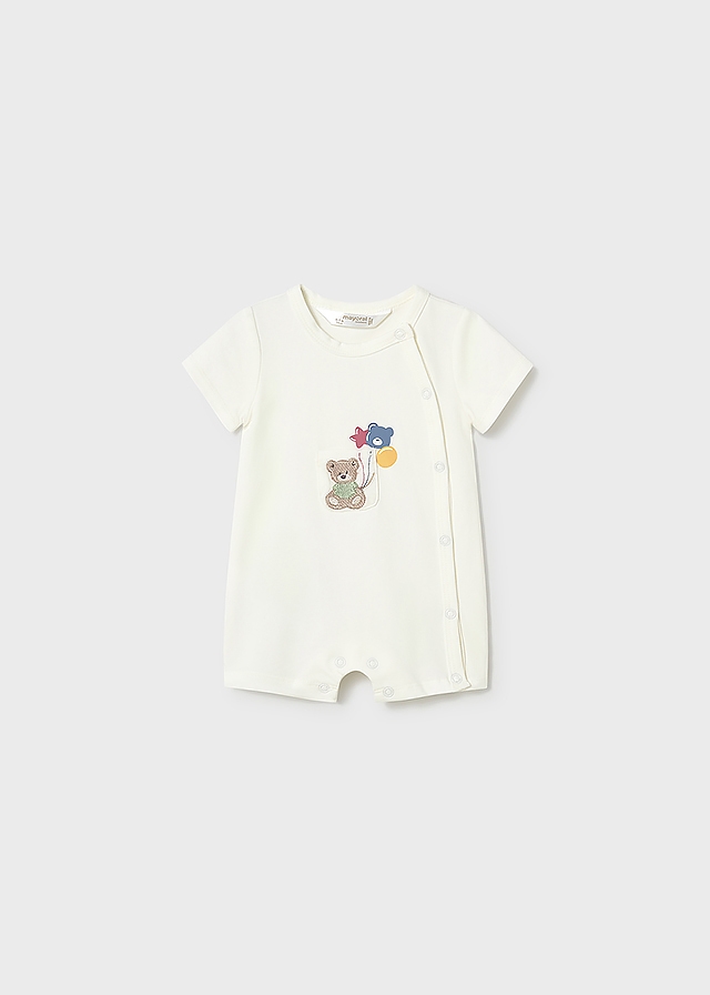 Комбінезон, Напівкомбінезон 2 шт., Кремовий, Mayoral Іспанія, 26VL