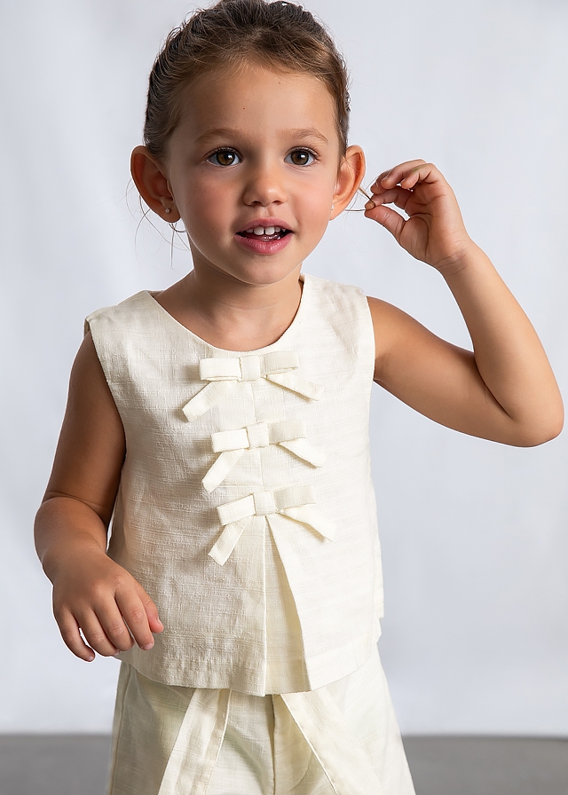 Футболка, Топ, Кремовий, Mayoral Іспанія, 26VL