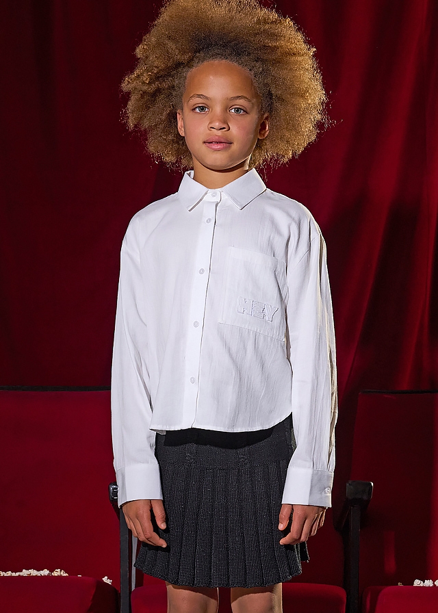 Спідниця, в'язана, Чорний, Mayoral Іспанія, 26OZ