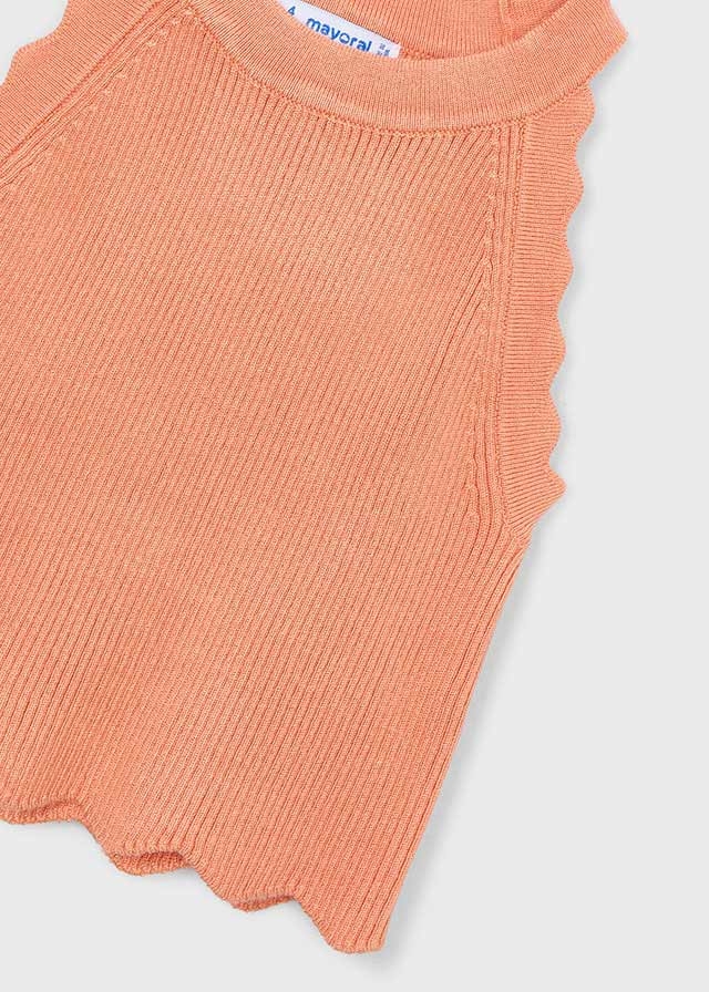 Футболка, Майка, Персиковий, Mayoral Іспанія, 26VL