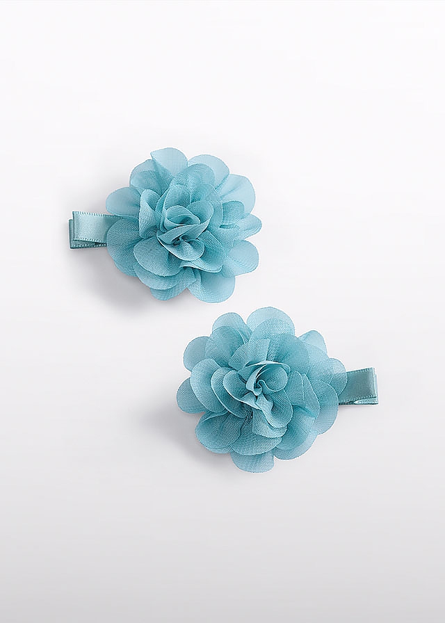 Заколка для волосся 2 шт., Блакитний, AbelLula Іспанія, 26OZ