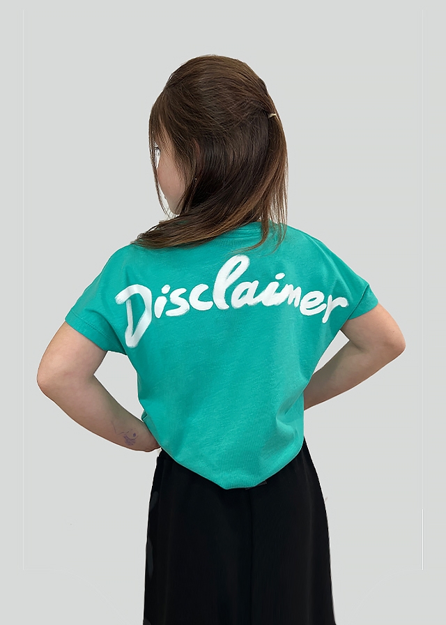 Футболка, Зелений, DISCLAIMER Італія, 25VL