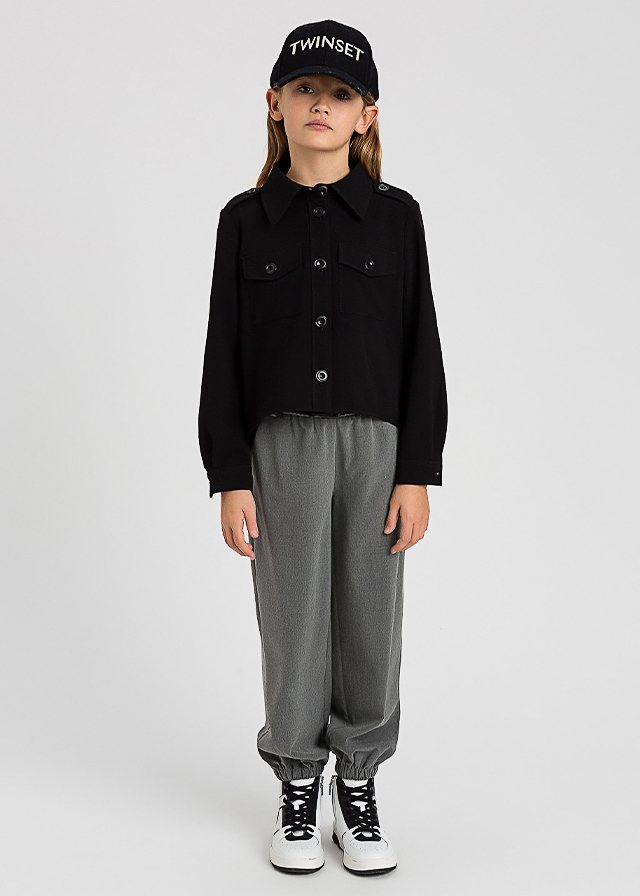 Штани, Сірий, TWINSET Італія, 25OZ