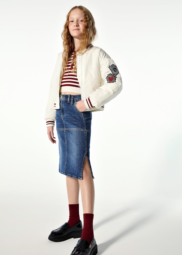 Спідниця, джинсова, Синій, LIU JO Італія, 26OZ