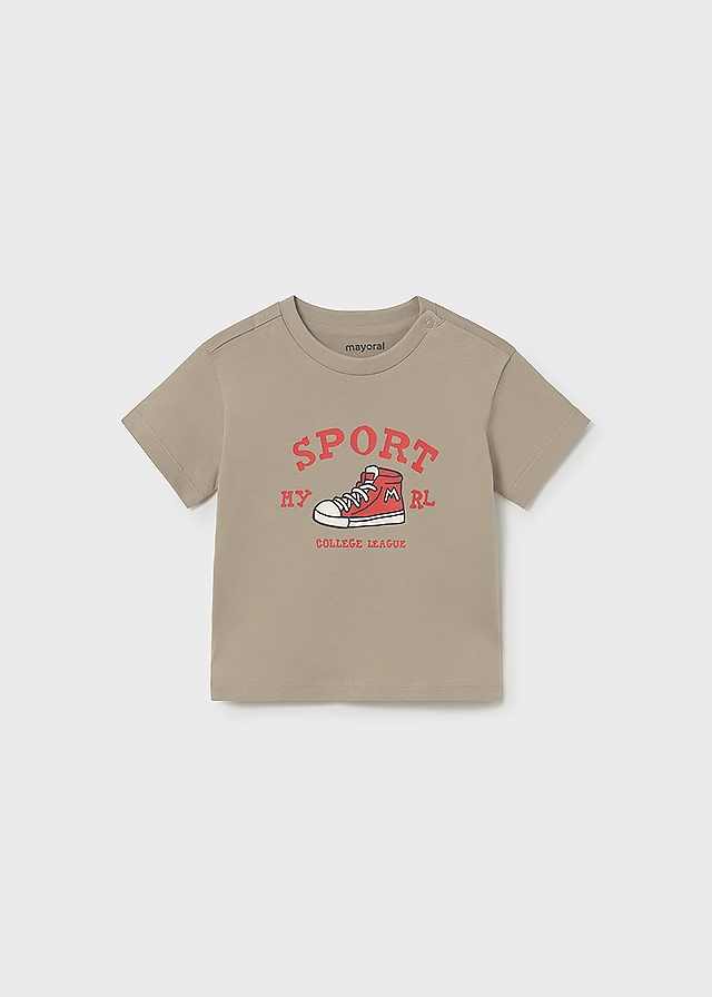Футболка, Темний, Бежевий, Mayoral Іспанія, 26VL