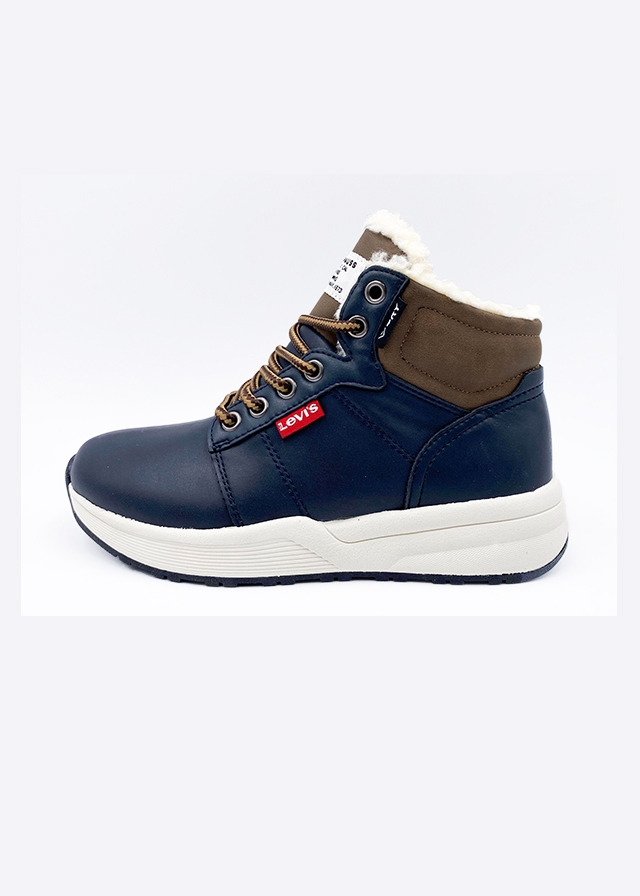 Черевики, утеплені, Темно-синій, LEVI`S США, 24OZ