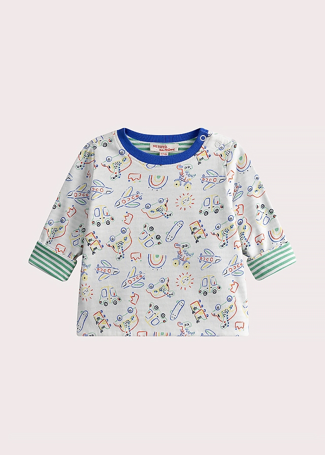 Джемпер, двосторонній, Білий, Du pareil au meme Франція, 25VL