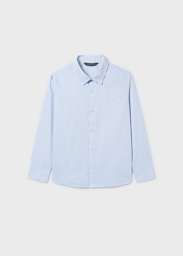 Сорочка, довгий рукав, Блакитний, Mayoral Іспанія, 26OZ