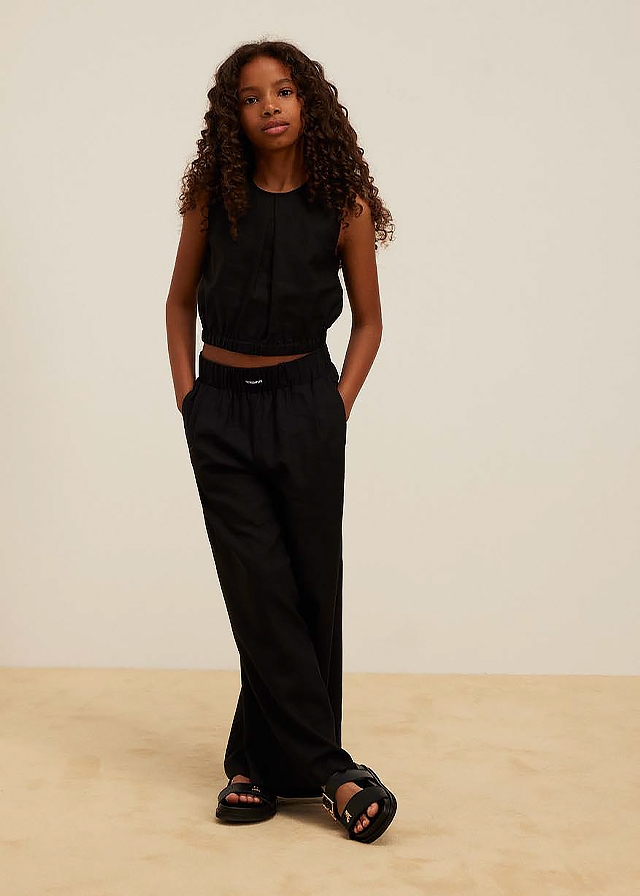 Штани, Чорний, Patrizia Pepe Італія, 26VL