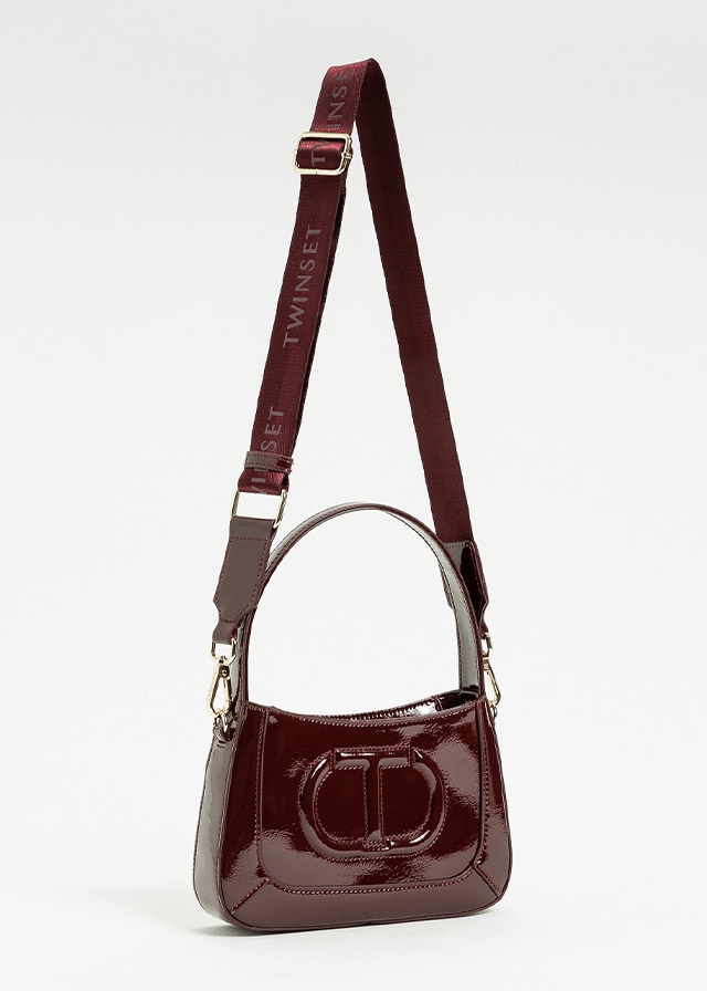 Сумка, Бордовий, TWINSET Італія, 26OZ