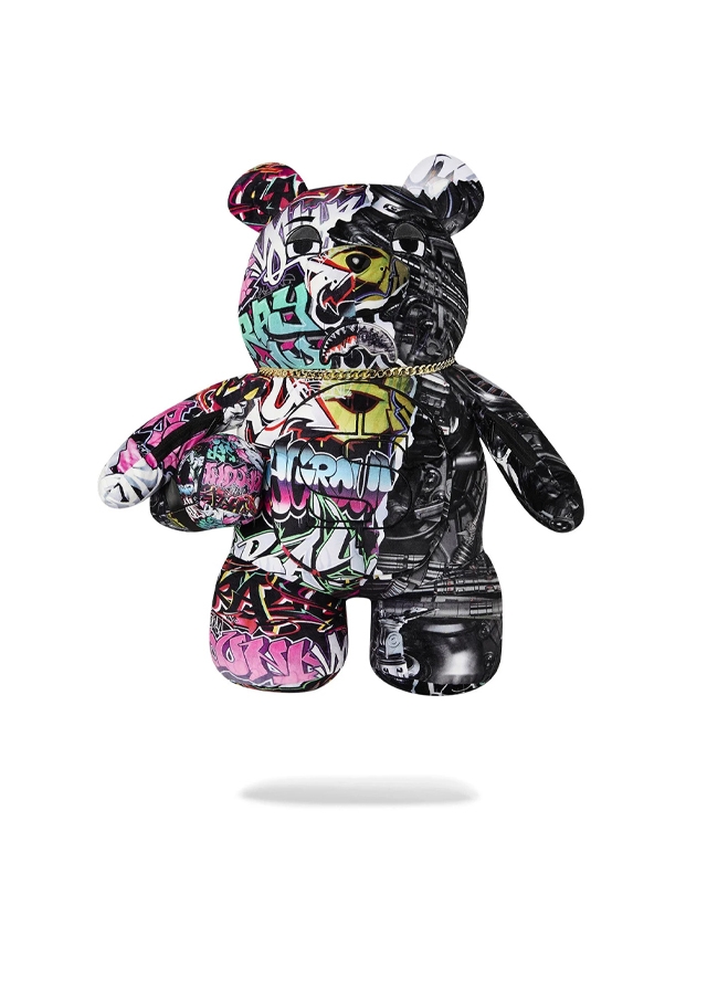 Рюкзак Ведмедик 55см х 26см, Чорний, SPRAYGROUND США, 26OZ Рюкзак Ведмедик 55см х 26см, Чорний, SPRAYGROUND США, 26OZ