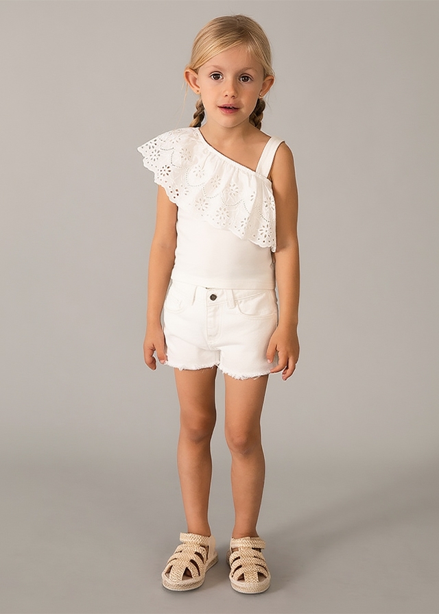 Шорти, Білий, Mayoral Іспанія, 26VL