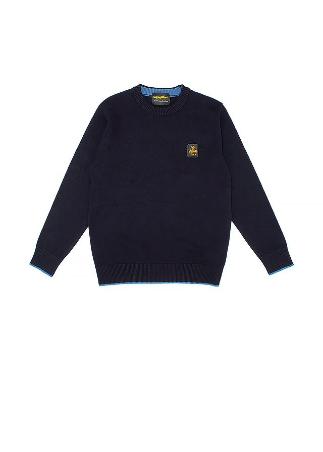 Светр, Темно-синій, RefrigiWear Італія, 25OZ