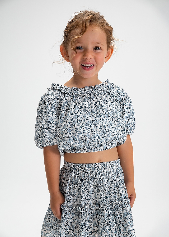 Футболка, Топ, Синій, Mayoral Іспанія, 26VL