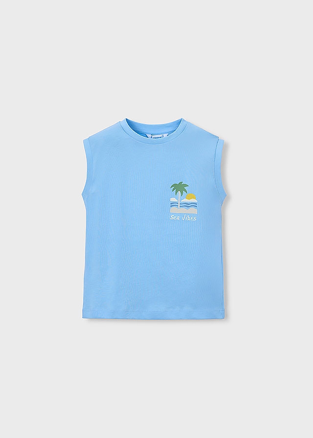 Футболка, Блакитний, Mayoral Іспанія, 26VL