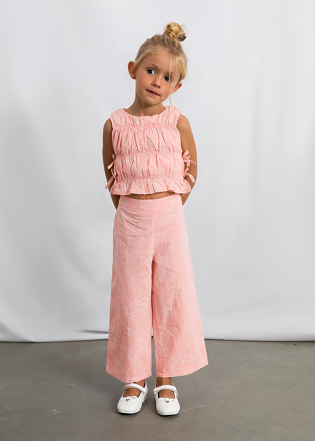 Комплект, Блуза + штани, Рожевий, Mayoral Іспанія, 26VL