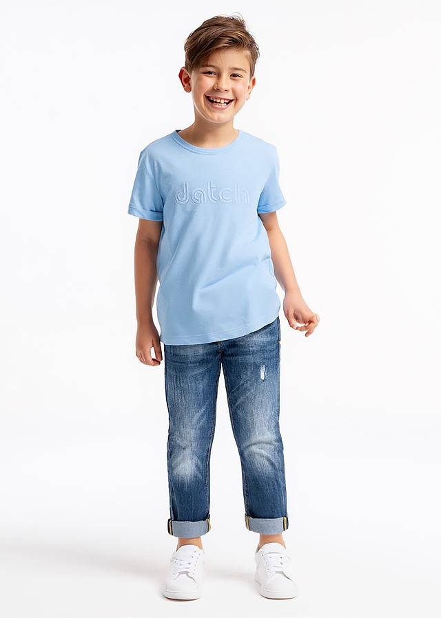 Футболка, Блакитний, DATCH Італія, 26VL