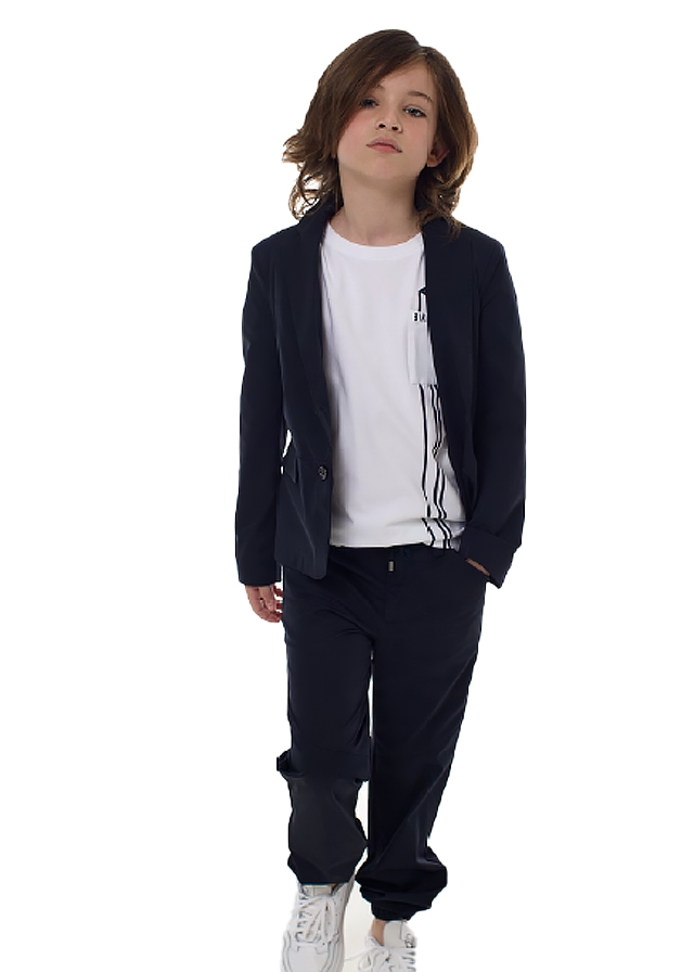 Піджак, Темно-синій, Bikkembergs Італія, 25VL