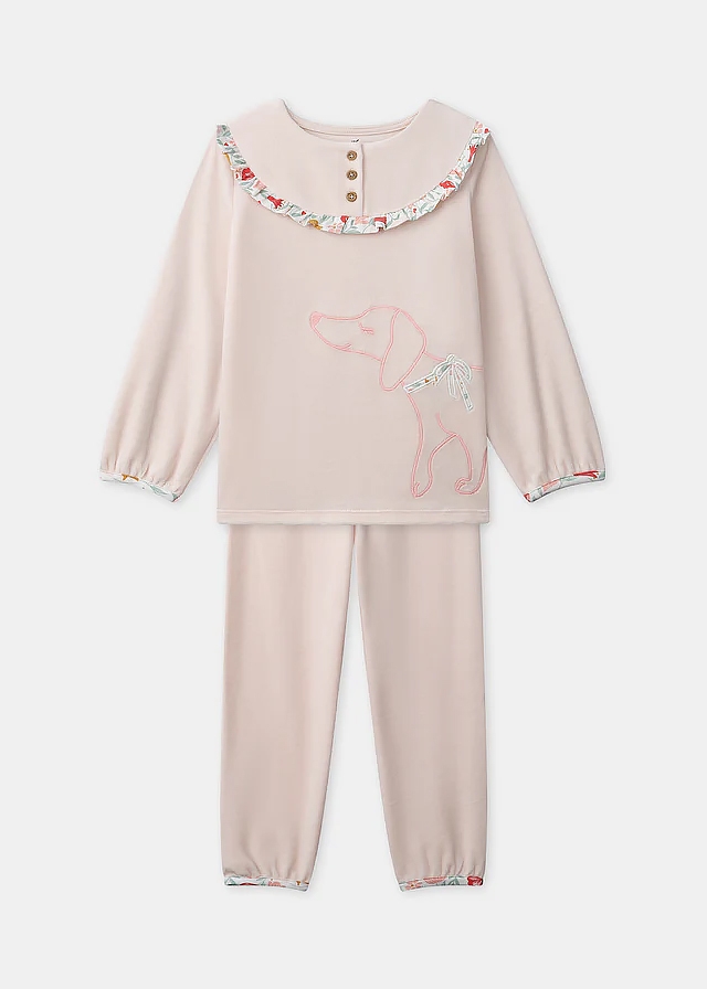 Піжама, велюрова. Джемпер + штани, Рожевий, Sergent Major Франція, 26VL Піжама, велюрова. Джемпер + штани, Рожевий, Sergent Major Франція, 26VL