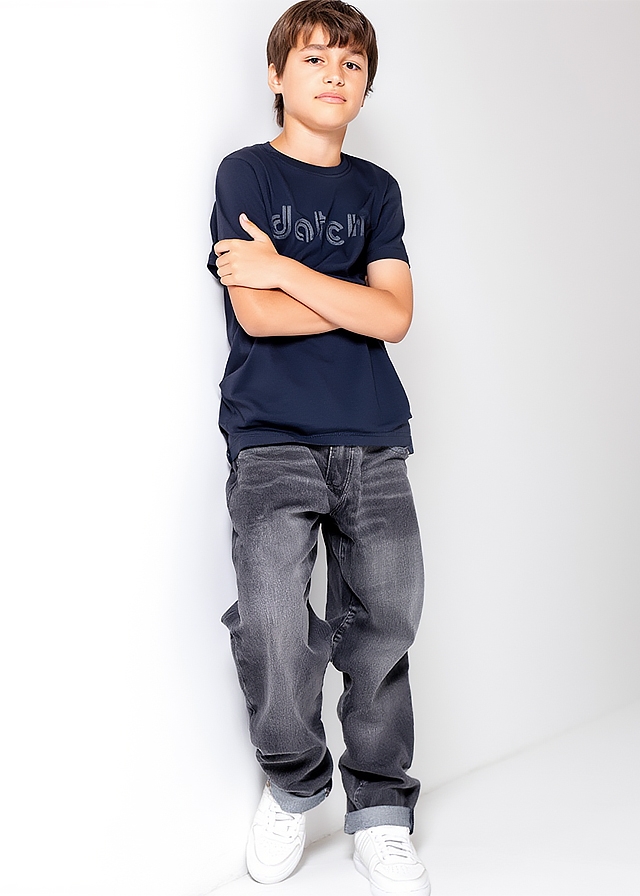 Штани, Джинси, Темно-сірий, DATCH Італія, 26VL