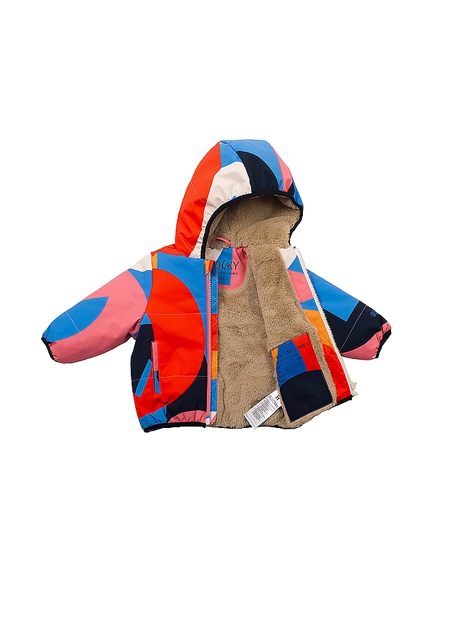 Куртка, BABY SHARK з капюшоном, тепла та водонепроникна  (хутряна підкладка), Синій, GOSOAKY Нідерланди, 26OZ