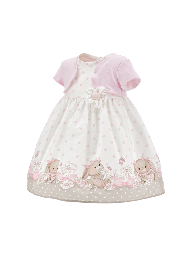 Сукня, Кремовий, MONNALISA Італія, 26VL