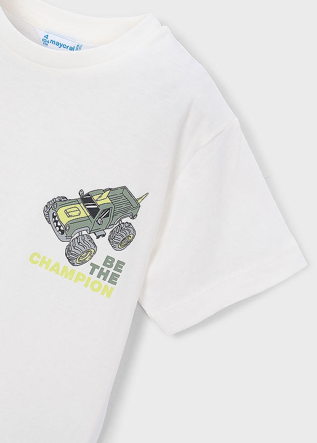 Футболка, 2 шт. Білий,, Зелений, Mayoral Іспанія, 26VL