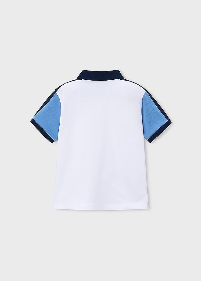 Футболка, POLO, Білий, Mayoral Іспанія, 26VL