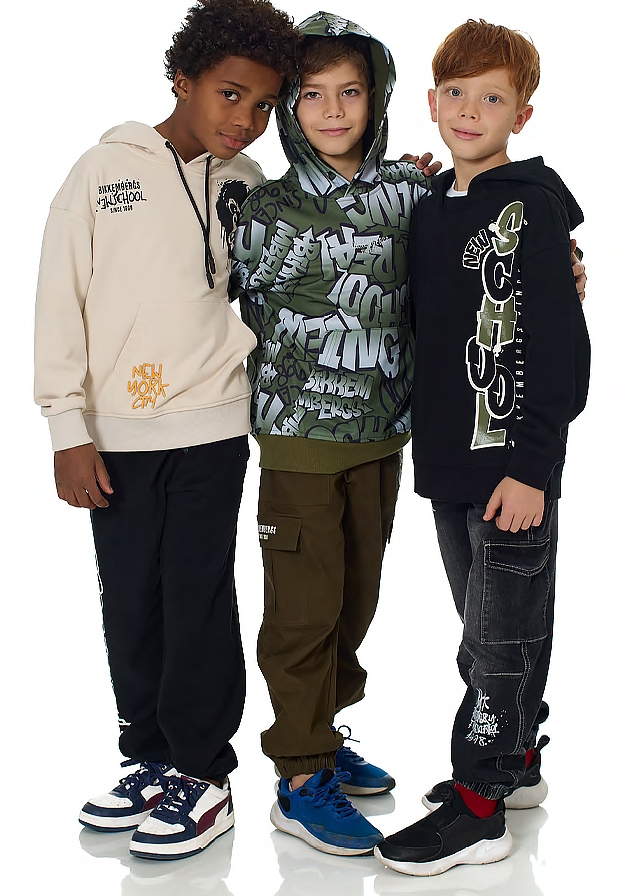 Пуловер, з капюшоном, Зелений, Bikkembergs Італія, 26OZ