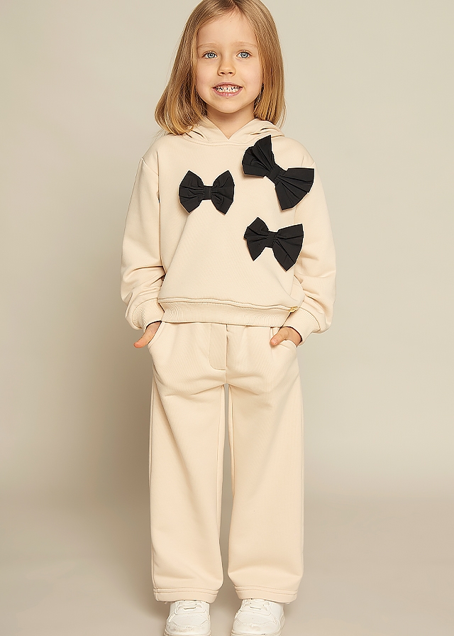 Пуловер, з капюшоном, Бежевий, Manila Grace Італія, 25OZ