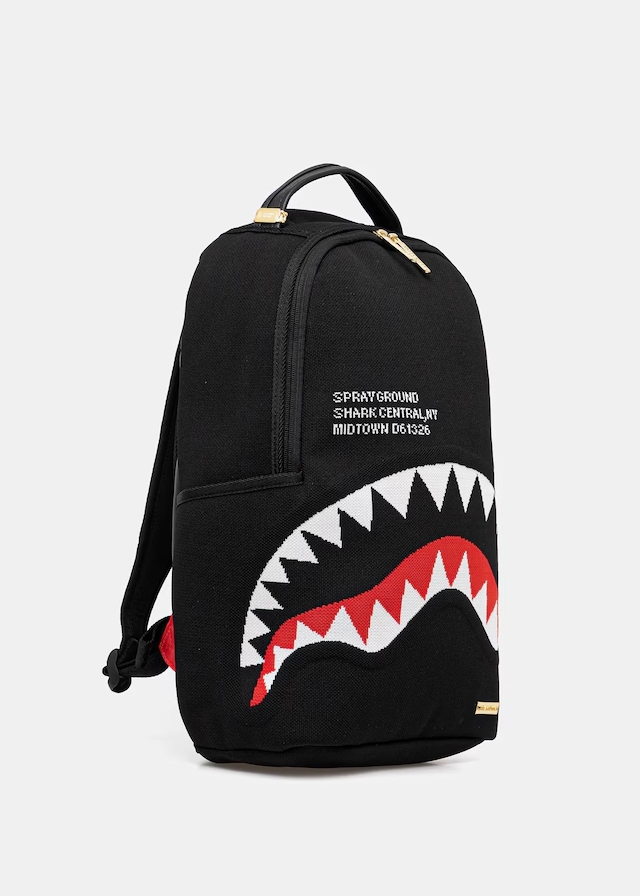 Рюкзак 46см х 15см х 29см, Чорний, SPRAYGROUND США, 26VL