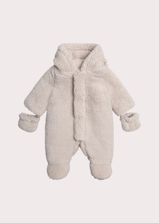 Комбінезон, з капюшоном, Бежевий, Du pareil au meme Франція, 26OZ