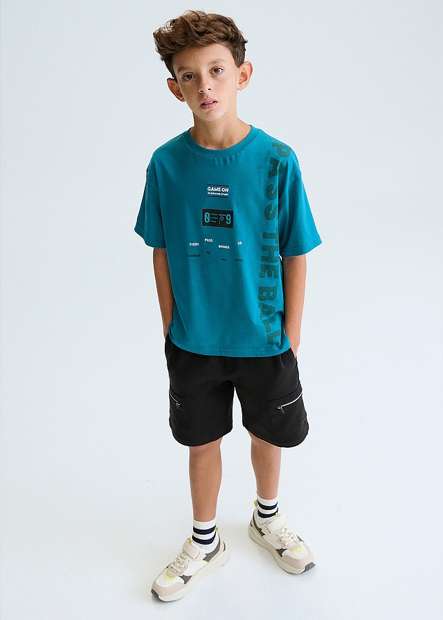 Футболка, Бірюзовий, Mayoral Іспанія, 26VL