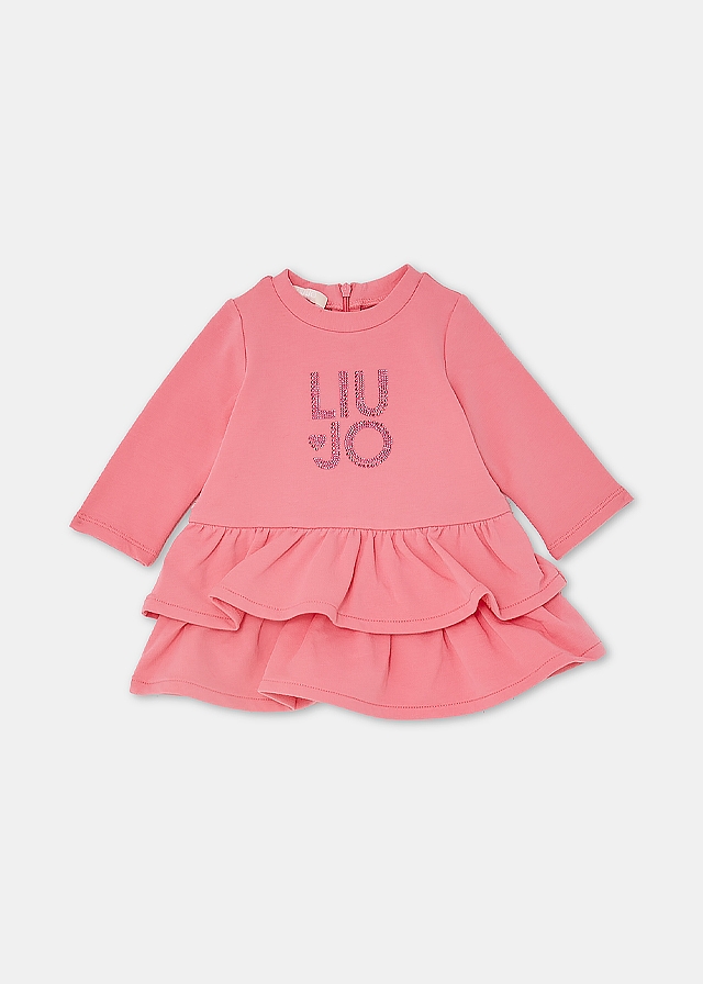 Сукня, довгий рукав, Рожевий, LIU JO Італія, 26OZ