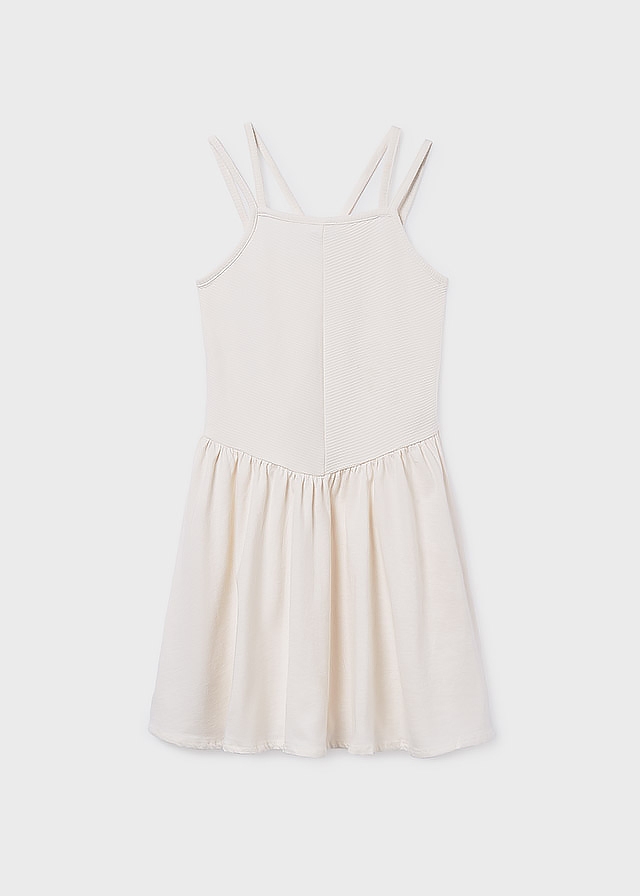 Сукня, Сарафан, Кремовий, Mayoral Іспанія, 26VL