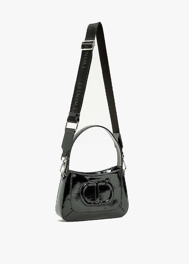 Сумка, Чорний, TWINSET Італія, 26OZ