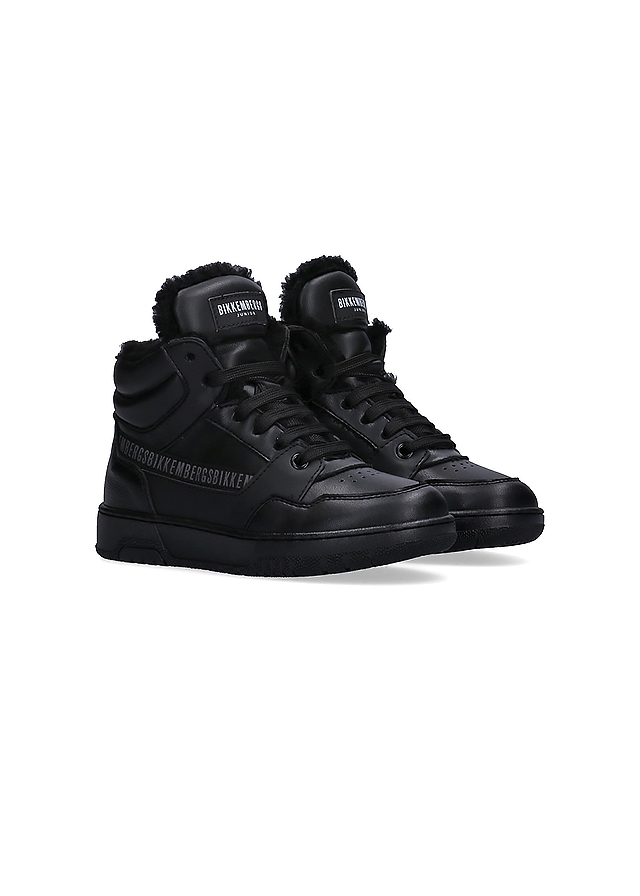 Черевики, з хутром, Чорний, Bikkembergs Італія, 26OZ