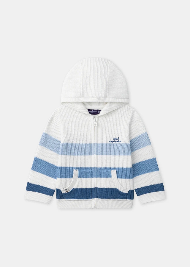 Кофта, з капюшоном, Білий, Sergent Major Франція, 26VL