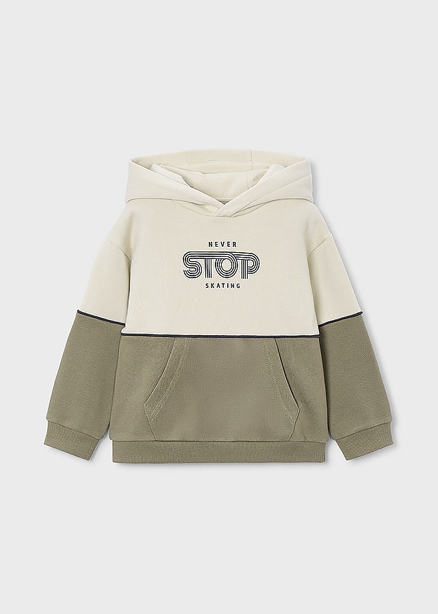 Пуловер, з капюшоном, утеплений, Бежевий, Mayoral Іспанія, 26OZ