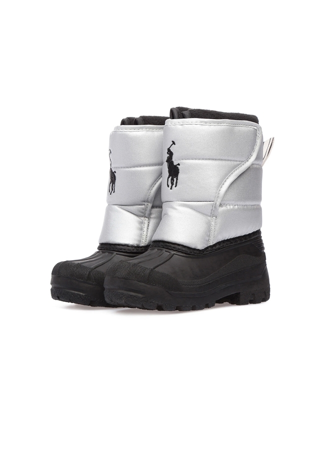 Чобітки, утеплені, Сріблястий, POLO Ralph Lauren США, 24OZ