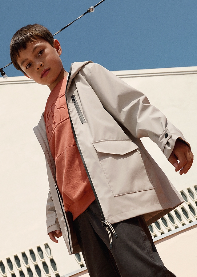 Куртка, з капюшоном, Сірий, Mayoral Іспанія, 26VL Куртка, з капюшоном, Сірий, Mayoral Іспанія, 26VL